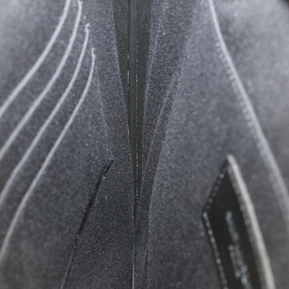 SAINT LAURENT Clutch Bag Leather Black Auth am1932gA - Picture 16 of 16